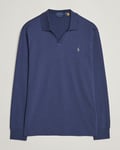 Polo Ralph Lauren Long Sleeve Polo Shirt Navy Heather
