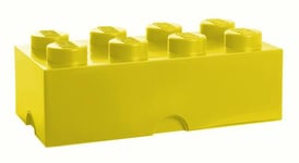 **** Brique de rangement Lego 8 plots (12 litres) - Jaune