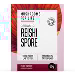 Mushrooms For Life Organic Reishi Spore - 60g Powder
