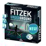 moses 90179 - Ebastian Sebastian Underground - Jeu de Thriller 3D - Auteur - Jeu de société coopératif de Marco Teubner - avec atmosphère Fitzek-Thriller - Noir