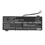 Kompatibelt med Nitro 16 AN16-51-76BS, 15.4V, 3550mAh