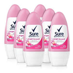 Sure Women Bright Bouquet, Strong Antiperspirant Roll On Deodorant For Women,