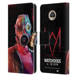 OFFICIAL WATCH DOGS LEGION KEY ART LEATHER BOOK WALLET CASE FOR MOTOROLA PHONES