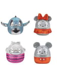 Squishmallows Disney 4 Pack - Mickey, Stitch, Cheshire Cat, Minnie