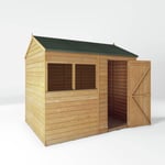 Mercia Garden Products Overlap Reverse Apex Shed - 8 x 6ft