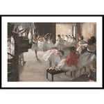 Gallerix Poster The Dance Class By Edgar Degas 5078-70x100
