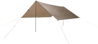 Easy Camp Totak Tarp 4 X 4 M Dark Sand, one size