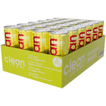 Clean Drink - Kiwi & Smultron Koffeinfri 33cl x 24st (helt flak)