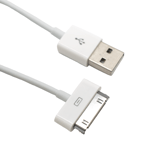 TRIXES USB iPad Data Sync Charger NEW 2m Long Charging Cable iPad 1, 2 & 3 White