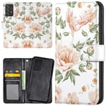 Samsung Galaxy A53 5G - Plånboksfodral/Skal Blommönster