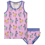 Småfolk Unicorns Underkläder Set Pink Lavender | Rosa | 7-8 years