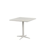 Cane-Line - Cafebordsunderrede - Drop - Sand/bordsskiva 72X72 cm - Drop, Go - Sand - Småbord & Sidobord utomhus - Grå
