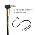 3.5mm Stereo Audio 1 Male To 2 Female Splitter Cable Adapter