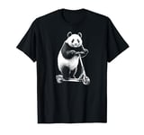 Panda Bear On An E-Scooter T-Shirt