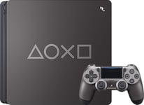 Playstation 4 Slim Console 1TB Days Of Play Steel Black (1 SB Pad),Boxed