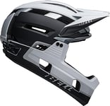 Bell Super Air R Mips MTB Full Face Helmet 2022: Matte Black/White L 58-62cm