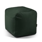 Plus 50 Barcelona sittpuff sammet OEKO-TEX ® (Färg: Green)