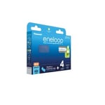 Panasonic eneloop AAA Uppladdningsbara batterier 4 st. BK-4MCDEC4BE