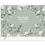 Väggkalender 25/26 A4 Hemkalendern Burde