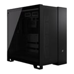 Corsair 6500D Airflow Black Dual Chamber Tempered Glass Mid Tower PC C