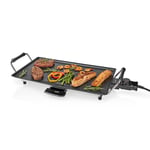 50cm Large Electric Teppanyaki Table Top Grill Griddle BBQ Hot Plate Barbecue