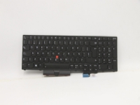 Transimage - Ersättningstangentbord för bärbar dator - med Trackpoint - bakgrundsbelyst - spansk - svart - för ThinkPad P15 Gen 1 20ST, 20SU T15g Gen 1 20UR, 20US