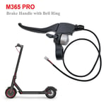 2 in 1 Electric Scooter Brake Handle Brake Lever with Aluminum Alloy Bell f B8F4