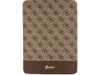 Guess Gufc11ps4sgw Ipad 10.9"Brown 4G Stripe Allover
