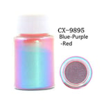 Yunnan Resin Pigment, Chameleons Mirror Pearlescent Magic Discolor Powder Epoxy Resin Mold DIY Nail Art Crafts Jewelry Making