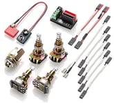 EMG 3250.00 Conversion kit, 1 or 2 Pickups, Solderless