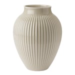 Knabstrup Keramik - Ripple vase 27 cm sand
