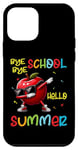 Coque pour iPhone 12 mini Bye Bye School Hello Summer Funny Last Day Dabbing Apple
