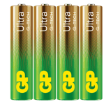 GP Batteries 4-pack Ultra Alkaline AAA-batteri 24AU/LR03