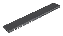 PELA 532220 Kantlist till garagegolv, 10-pack Grå