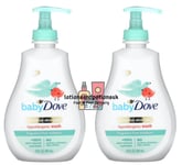 2 x Baby Dove Sensitive Skin Head to Toe Wash 400ml