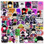 50 st Kamisama Love anime-klistermärken för bärbar dator, stötfångare, skateboard, vattenflaskor, dator, telefon Mob Psycho 100