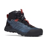 Black Diamond Mission Leather Mid Wp - Chaussures approche homme Eclipse / Red Rock 44