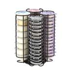 Tassimo Pod Holder, 52 T-disc Coffee Capsule Storage Organiser Rotating Wire Rack Stand