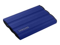 Samsung T7 Shield Mu-Pe2t0r - Ssd - Krypterat - 2 Tb - Extern (Portabel) - Usb 3.2 Gen 2 (Usb-C Kontakt) - 256 Bitars Aes - Blå