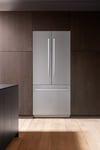 Integrérbart Køleskab med franske døre 90 cm (Rustfri)
