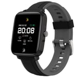 Spintso Smartwatch S1 Dommerklokker SPT160-BL - Herre - 40 mm - Smartklokke - Digitalt/Smartwatch - Mineralglas