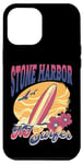 iPhone 14 Pro Max New Jersey Surfer Stone Harbor NJ Surfing Beach Boardwalk Case