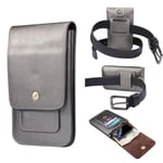 Premium Leather Belt Holster Phone Holder with Clip for iPhone Xs Max,11 Pro Max,12(5.4)/ 12(6.1),6s Plus, 7 Plus, 8 Plus,for Samsung Galaxy Note10,s20,s10,s10e,S9,S8,S7,S7edge for Men Purse