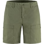 Fjällräven Womens Abisko Hybrid Trail Shorts (Grön (LAUREL GREEN/625) 44)