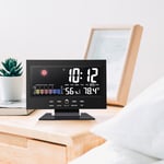 LED Smart Digital Alarm Clock Projection Temperature Projector LCD Display Time.