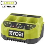 Ryobi RC43P 3-portar USB Lithium