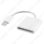 SD Card Adapter Camera Reader For iPhone 7 8 X 11 13 14 Pro Max /iPad/iPod Touch