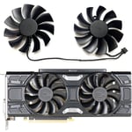 2pc Graphics Card Cooling Fan for EVGA GTX1060 1070 1070ti 1080 ACX PLA09215B12H