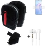 Shoulder bag / holster + earphones for Oppo Reno8 Pro Global Belt Pouch Case