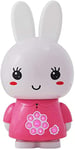 Alilo Honey Bunny Bluetooth - Interactive and Educative Toy, Bluetooth Speaker, Sleep Trainer - full of Songs and Stories in English - Colour: Pink